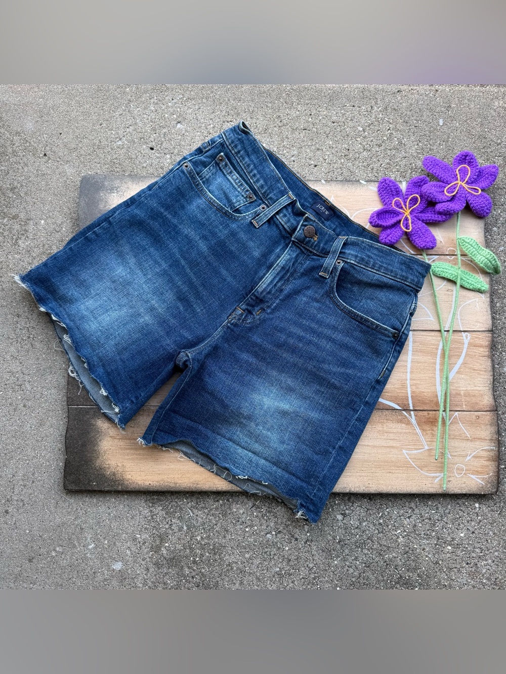 J.Crew Factory Jean Shorts Size 27